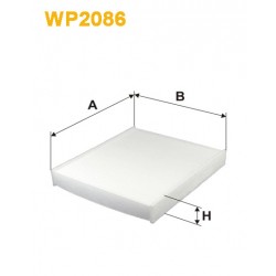 WP2086 Filtr Kabinowy Wix