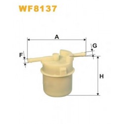 WF8137 Filtr Paliwa WIX