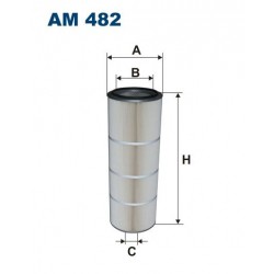 AM482P Filtr Powietrza Filtron