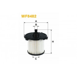 WF8482 Filtr Paliwa Wix