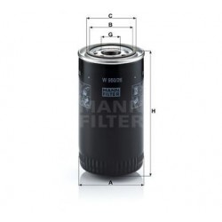 WK950/26  Filtr Oleju MANN