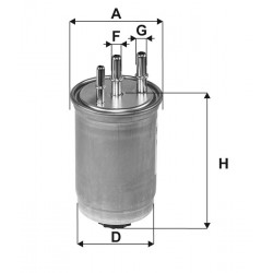PP848/7 Filtr paliwa FILTRON